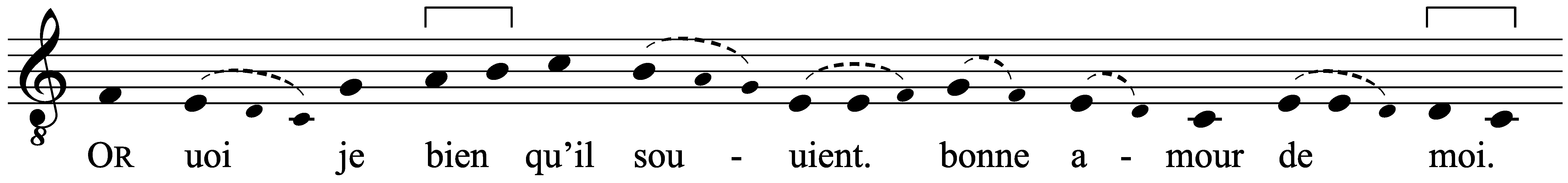 Work musical notation
